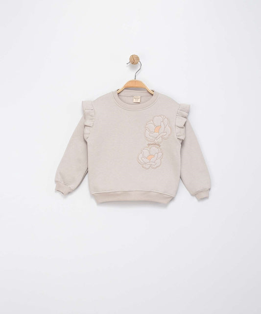 Divonette بلوزه فتاة باللون الرمادي من